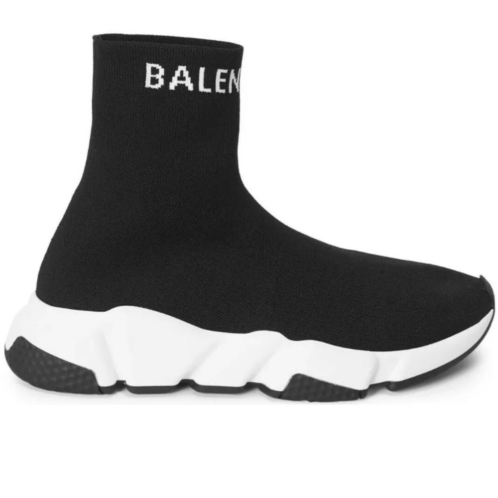 Balenciaga tall speed logo top Sneaker